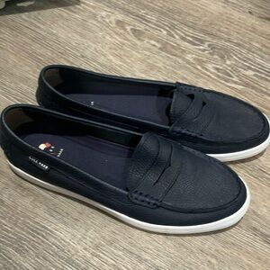 Cole Haan Women's Navy Loafers grand
